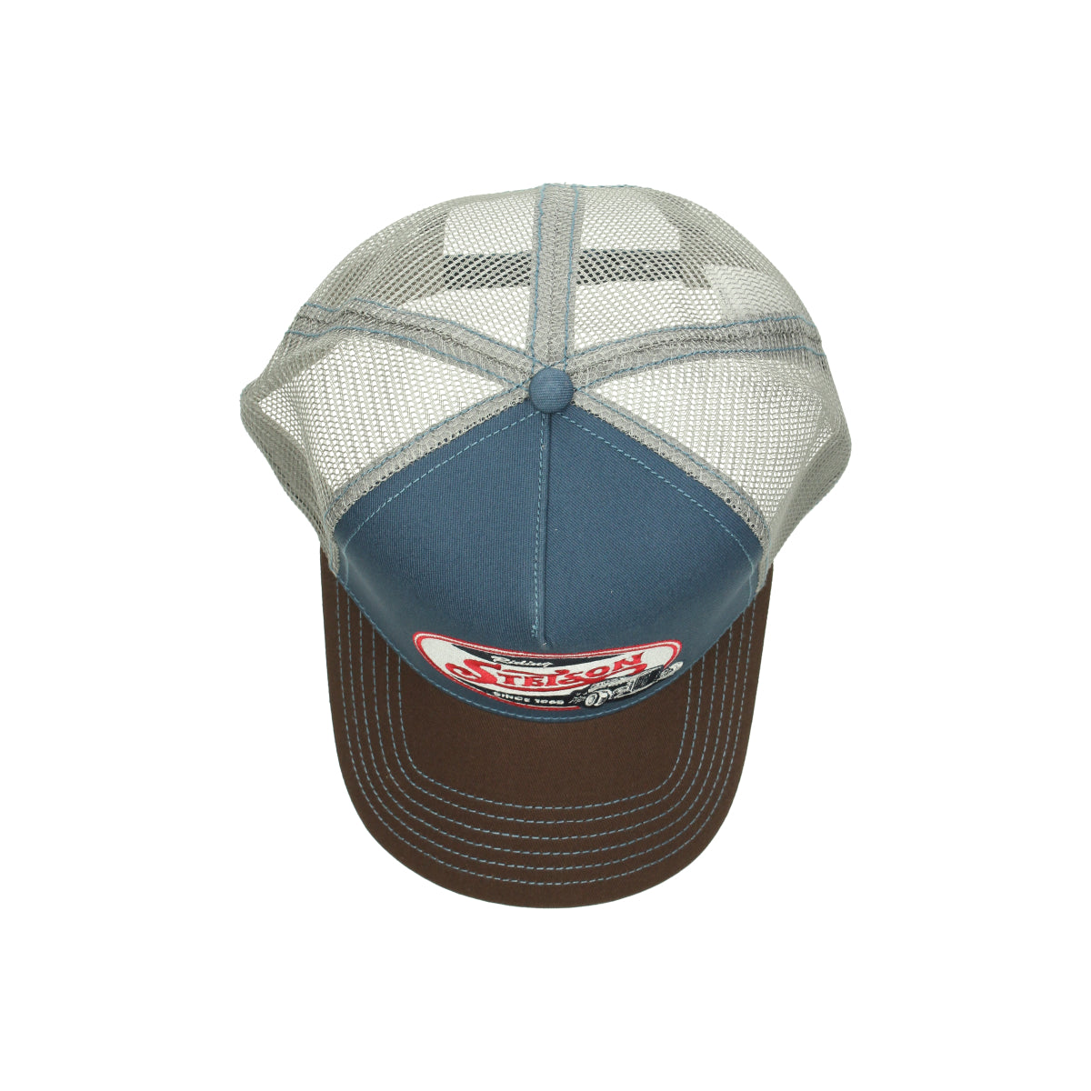 Trucker Cap Hot Rod braun blau