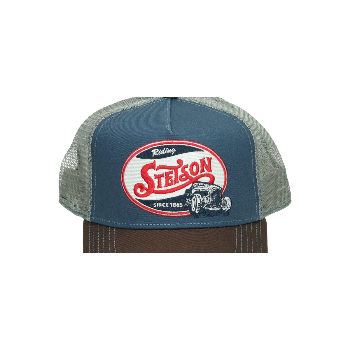 Trucker Cap Hot Rod braun blau