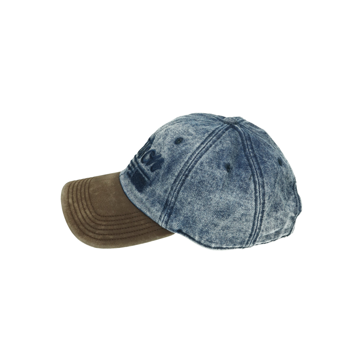 Baseball Cap Denim Vintage Distressed