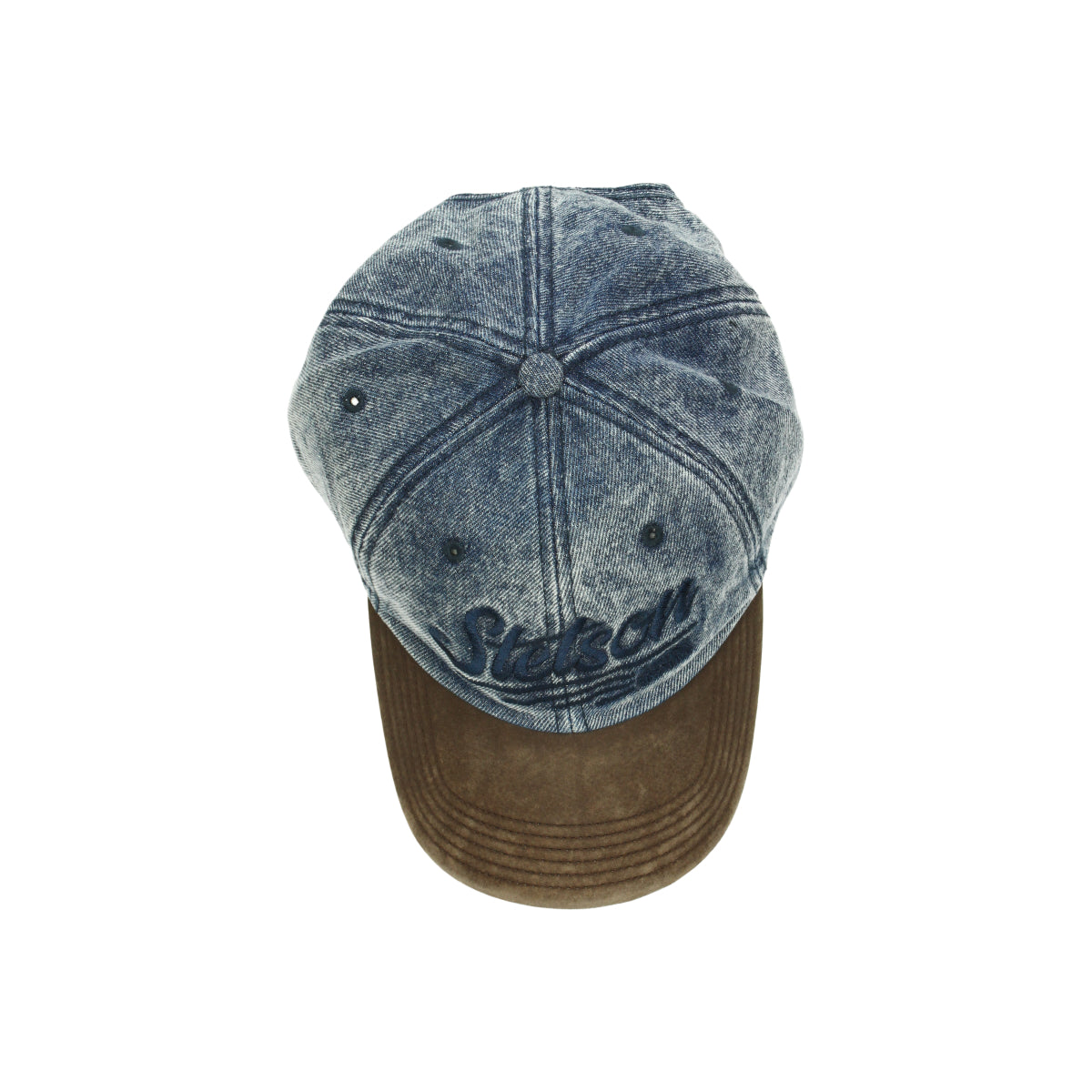 Baseball Cap Denim Vintage Distressed