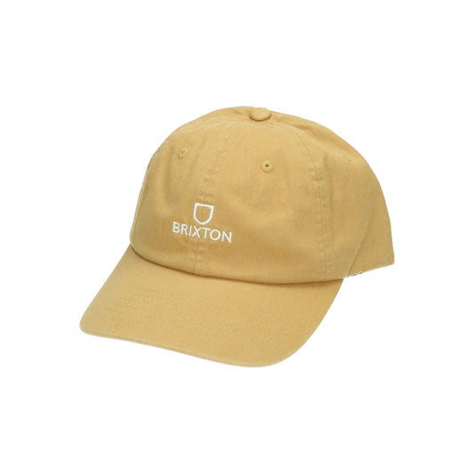 ALPHA LP CAP golden brown vintage wash