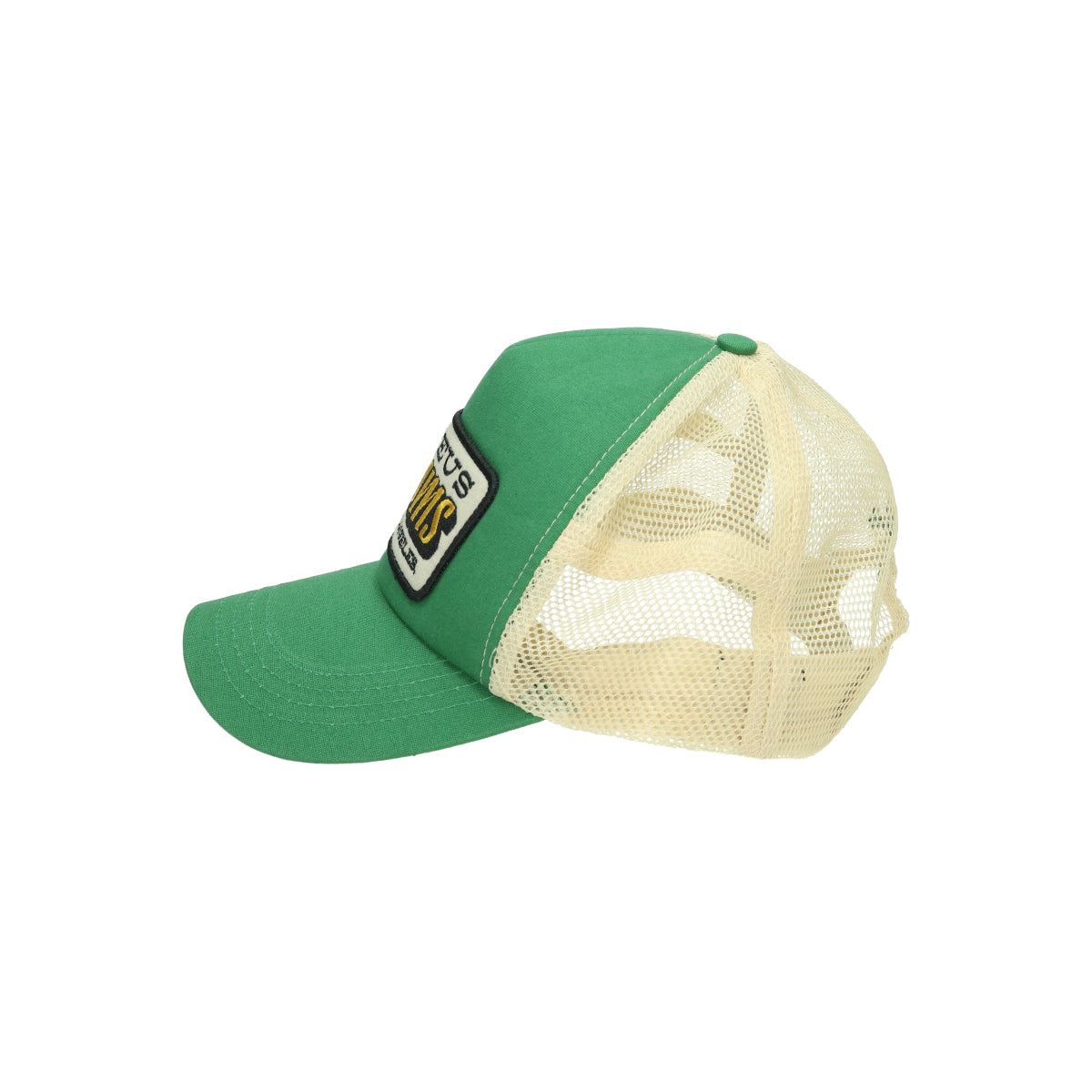 Stripes Trucker trek green