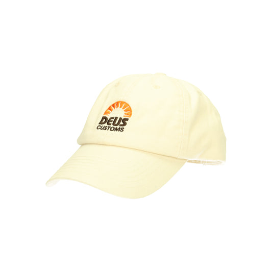 Sunrise Dad Cap dirty white