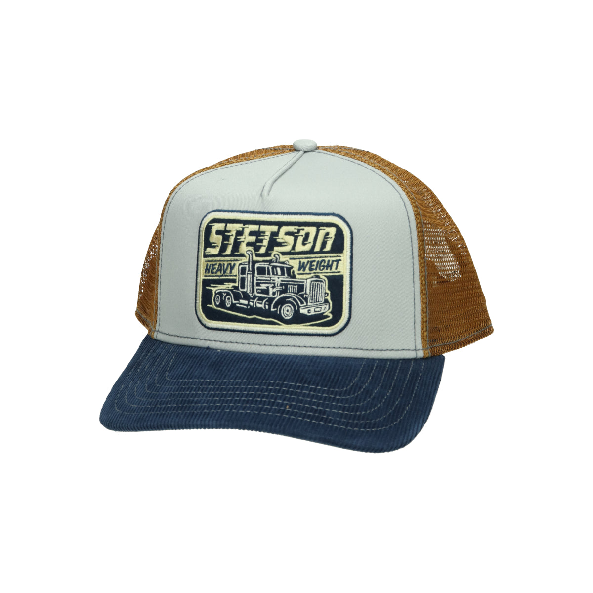 Trucker Cap Heavy Duty dunkelblau grau