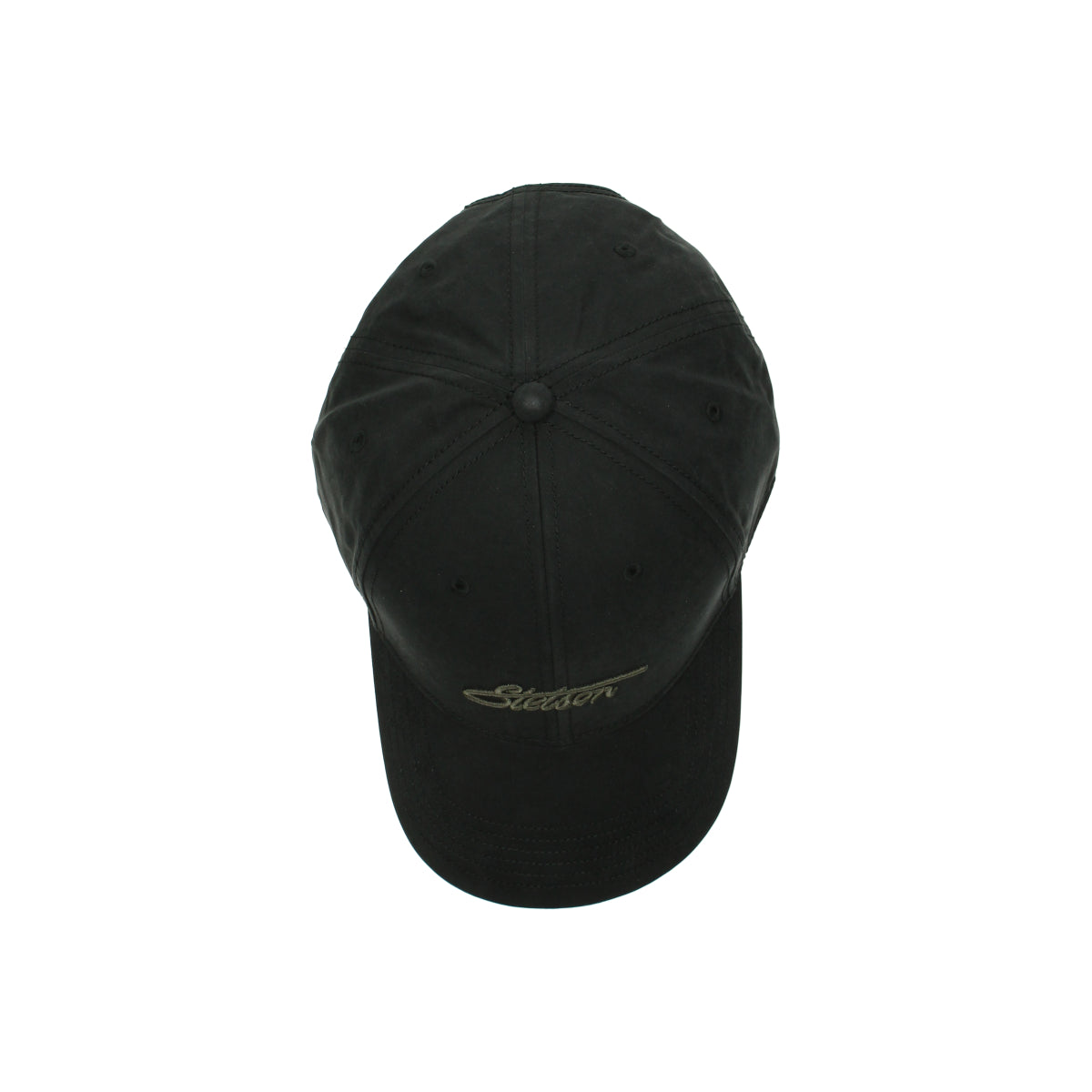 Baseball Cap Waxed Cotton WR black