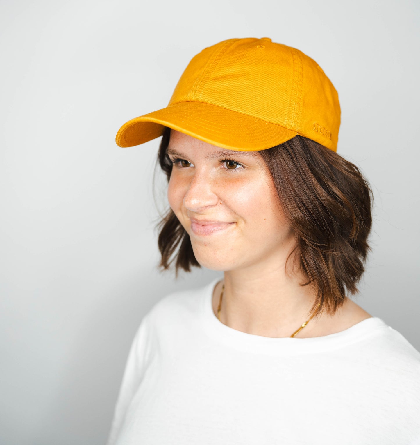 Baseball Cap Cotton terracotta orange