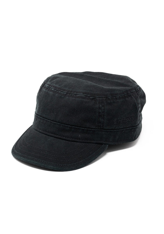 Army Cap Cotton schwarz