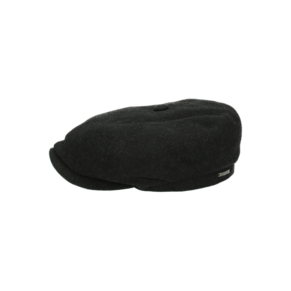 6-Panel Cap Virgin Wool/Cashmere dunkelgrau