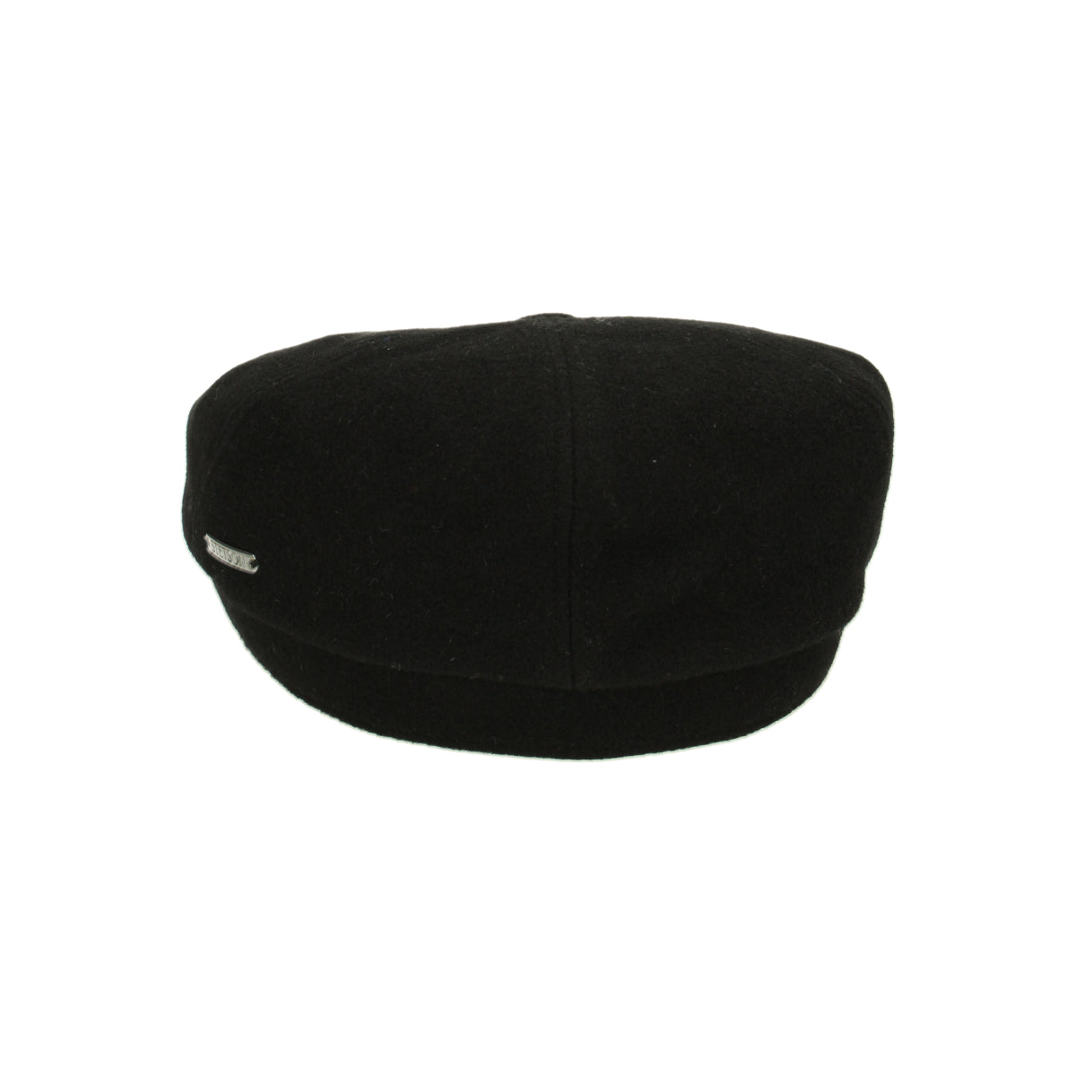 6-Panel Cap Wool/Cashmere schwarz