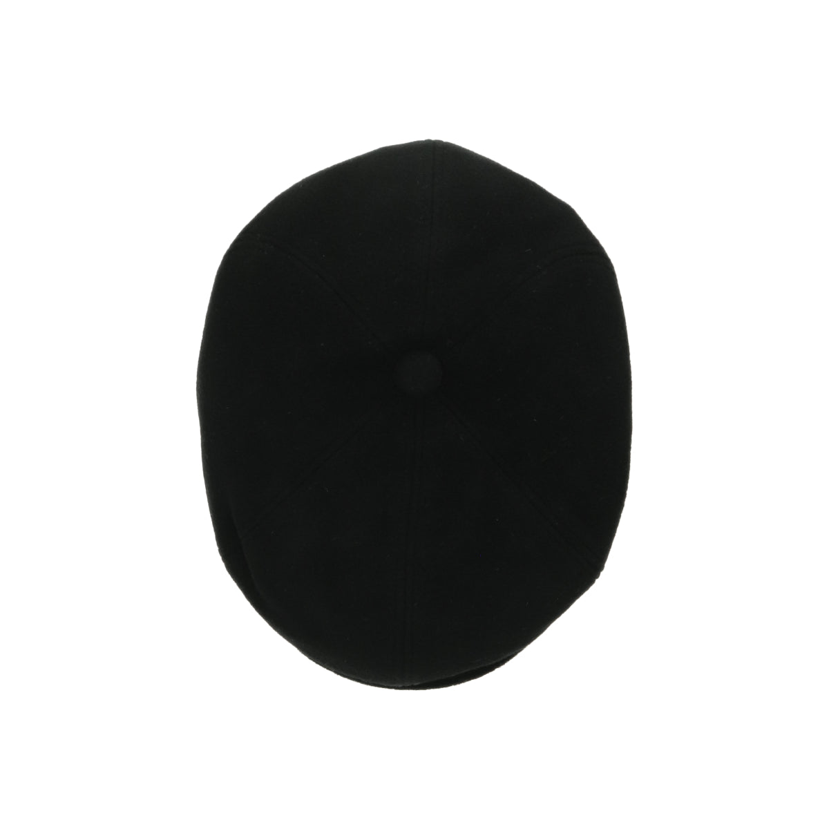 6-Panel Cap Wool/Cashmere schwarz