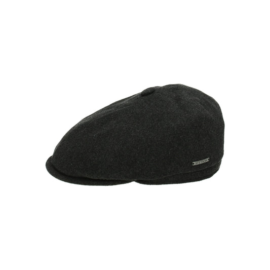 6-Panel Cap Wool/Cashmere dunkelgrau