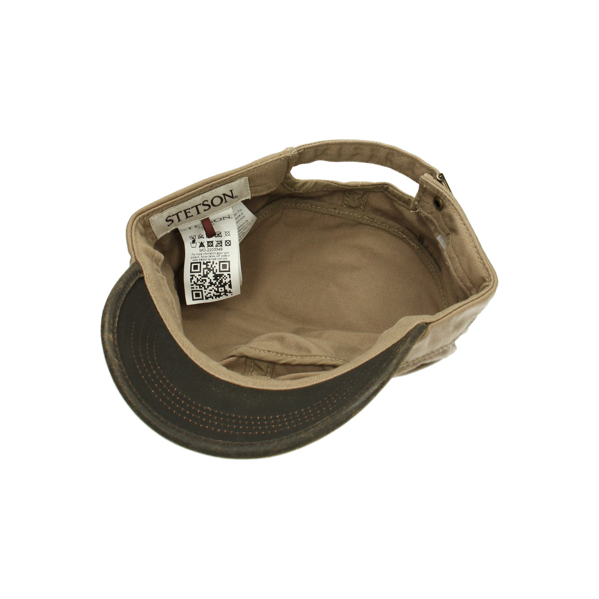 Army Cap Cotton braun