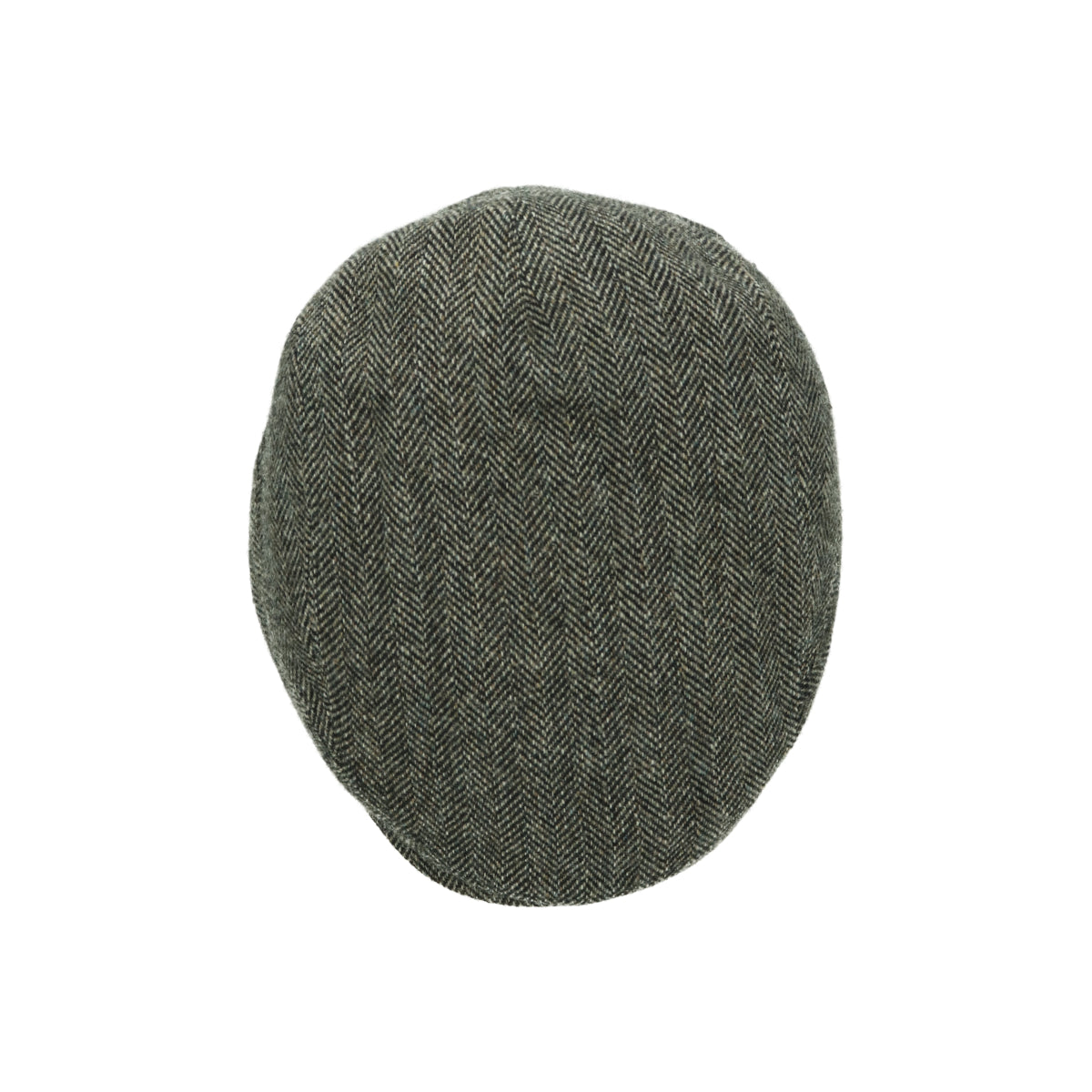 Driver Cap Wool Herringbone fischgrat-grau