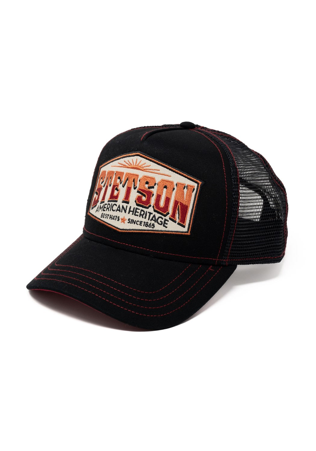 Trucker Cap Heritage black/red