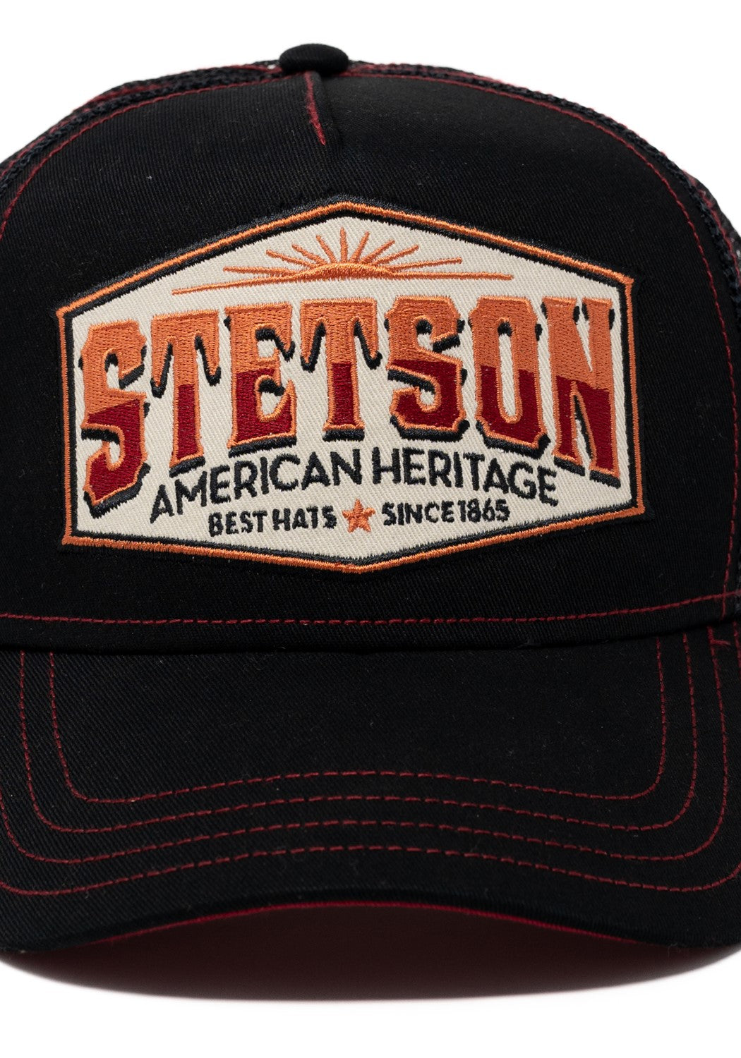 Trucker Cap Heritage black/red