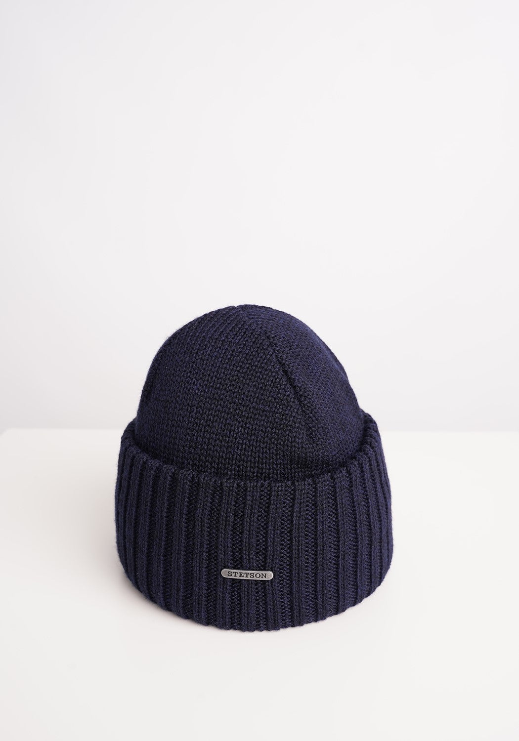 Beanie Merino Wool dunkelblau