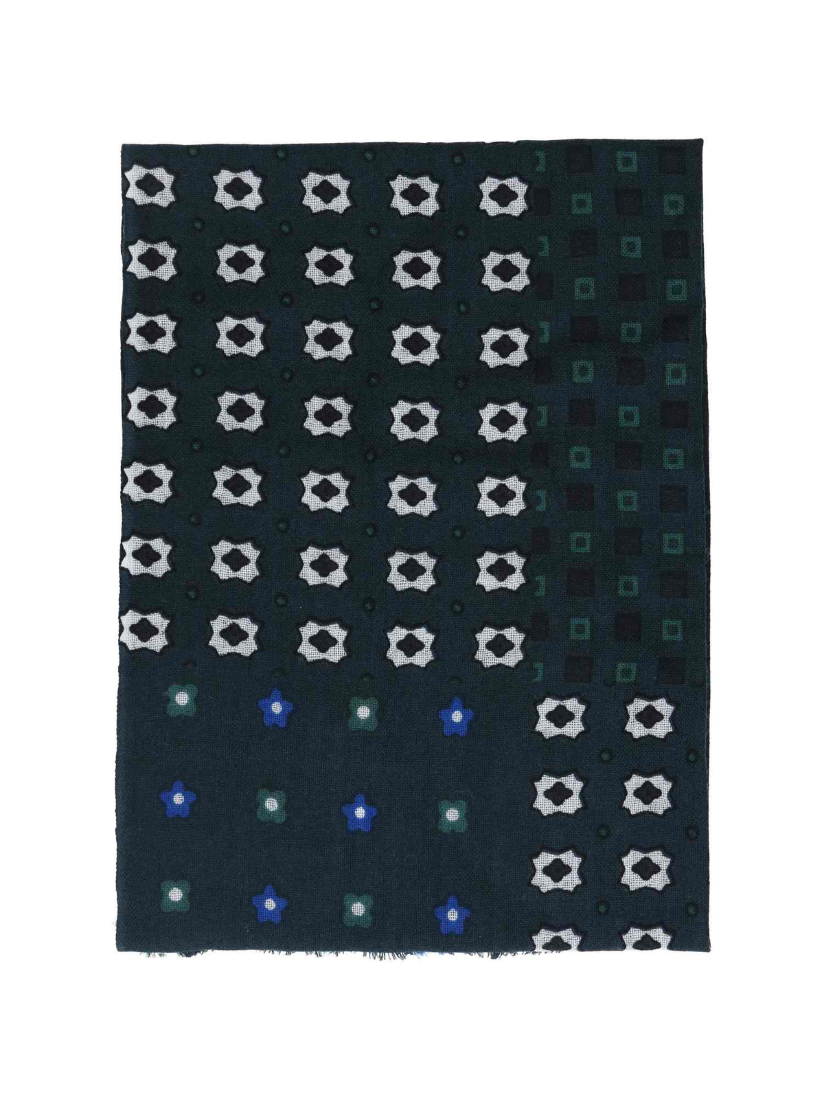 Scarf Wool moos grün