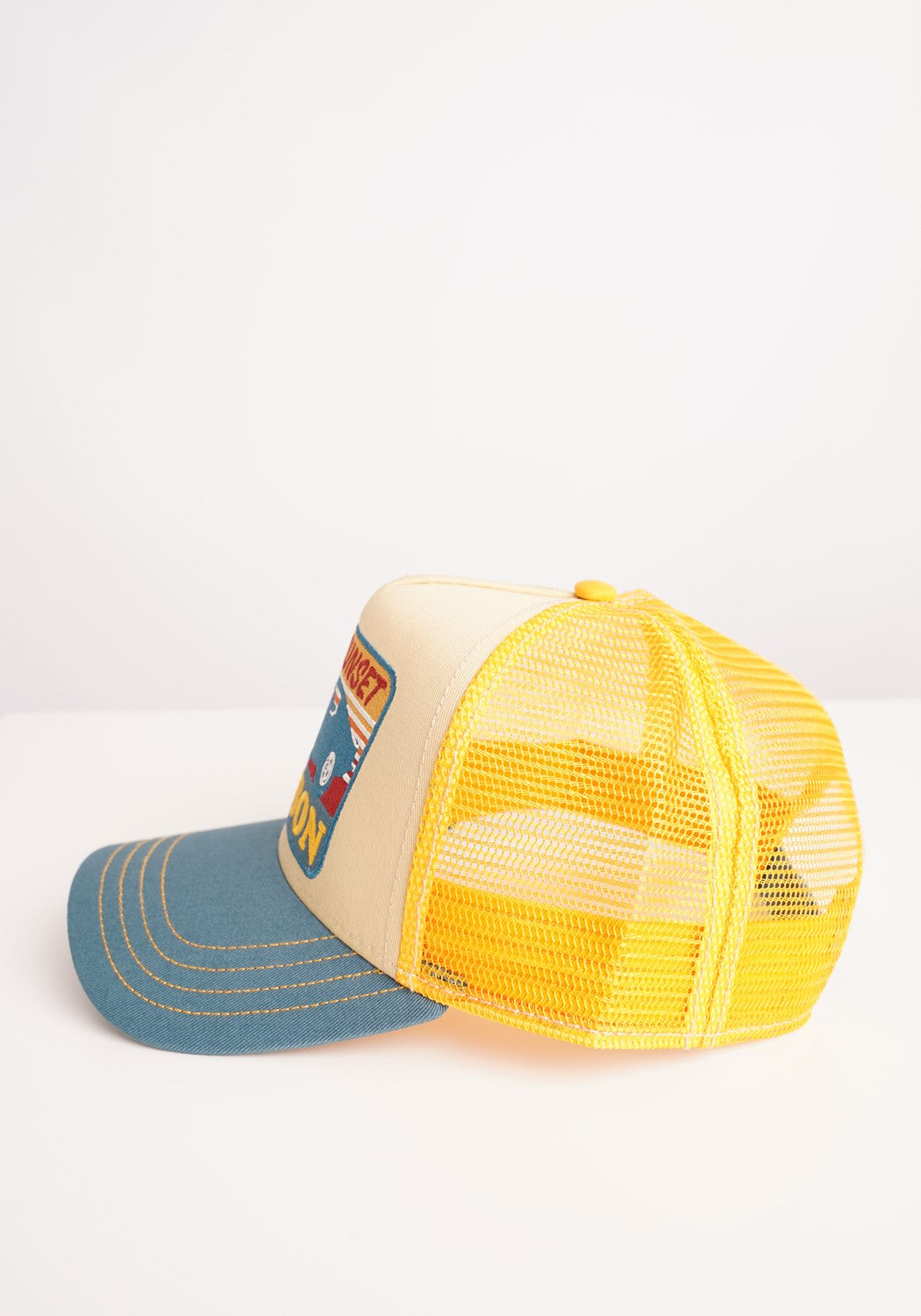 Trucker Cap Sunset blue/yellow