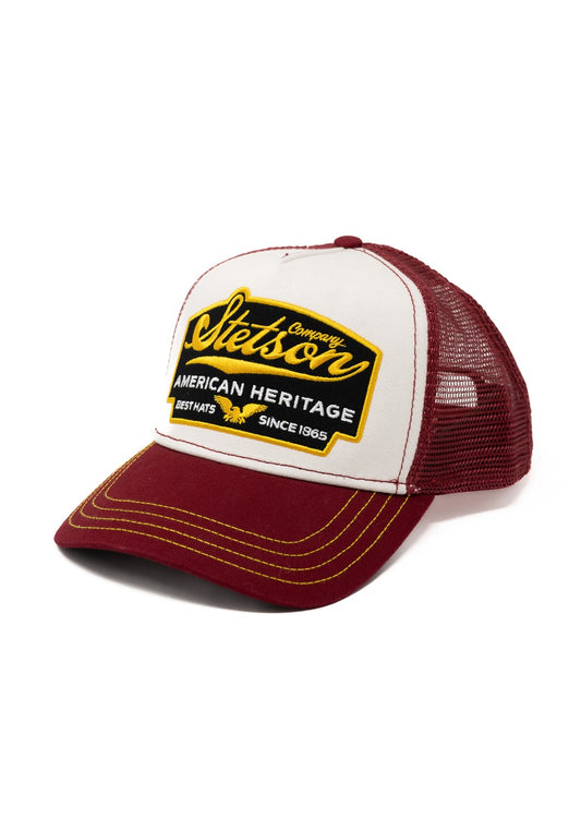 Trucker Cap American Heritage rot weiß