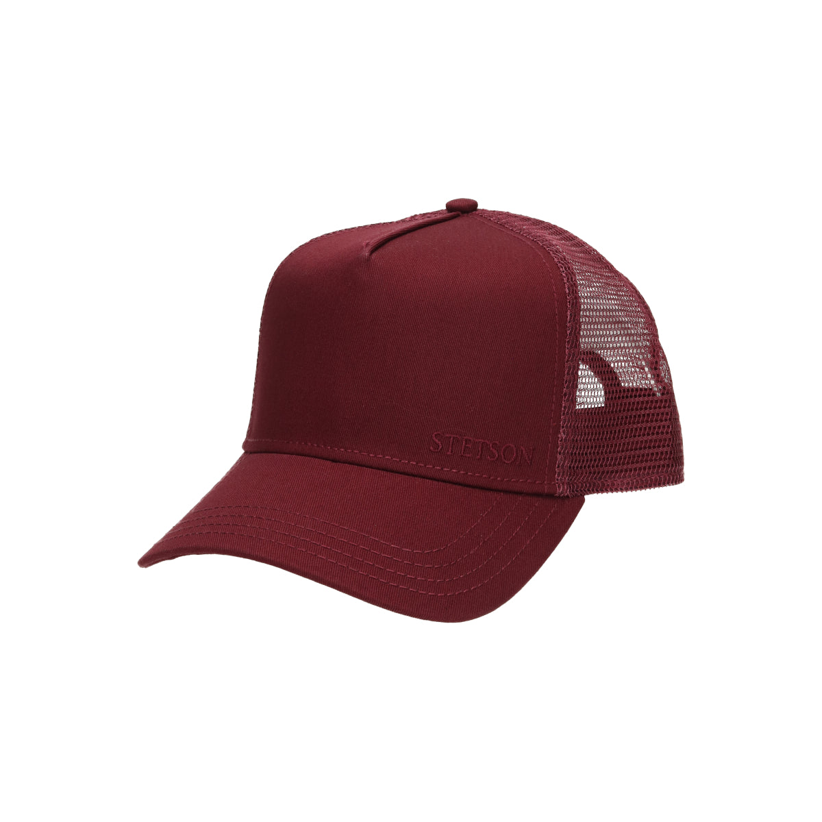 Trucker Cap Cotton bordeaux rot