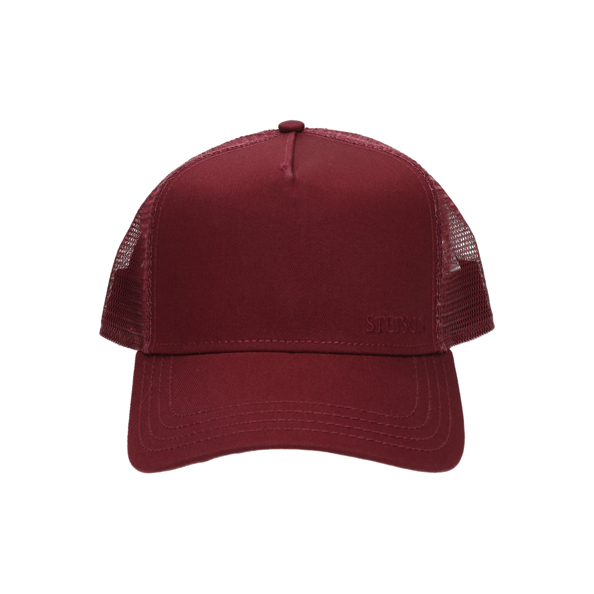 Trucker Cap Cotton bordeaux rot