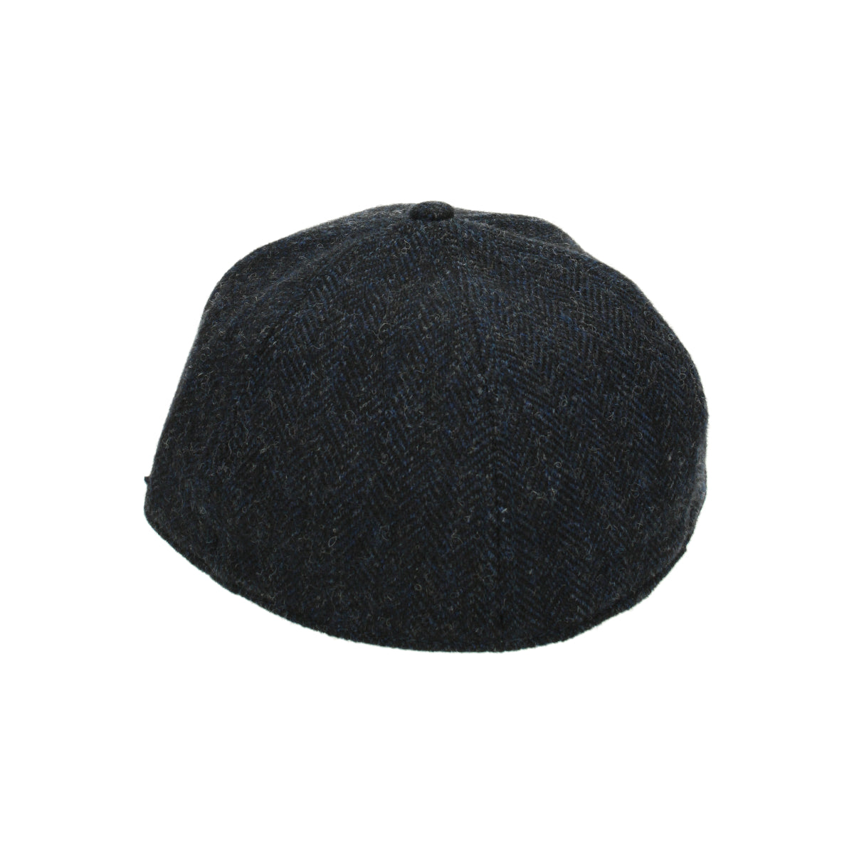 Baseball Cap Wool Herringbone fischgrat grau