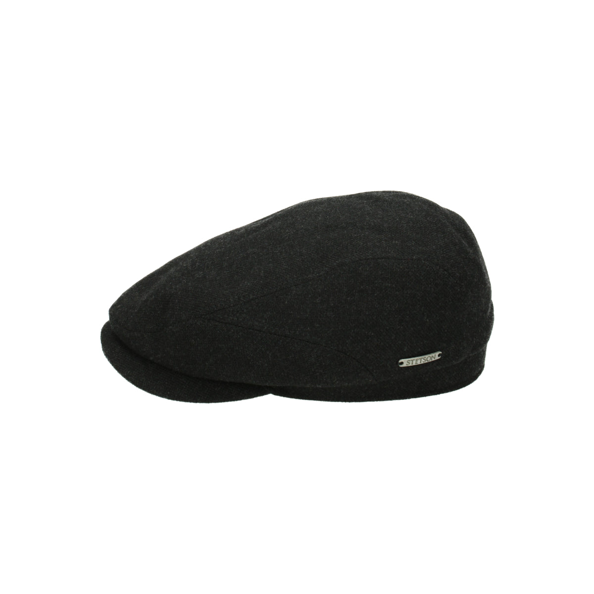 Driver Cap Virgin Wool/Cashmere dunkelgrau