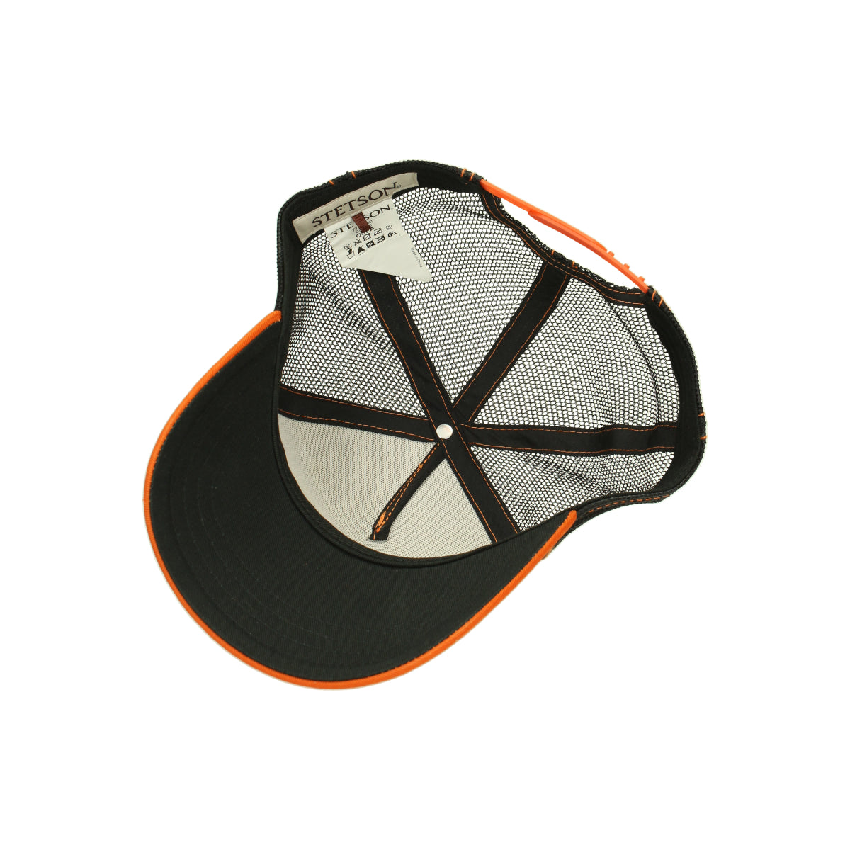 Trucker Cap Car Club weiß schwarz orange