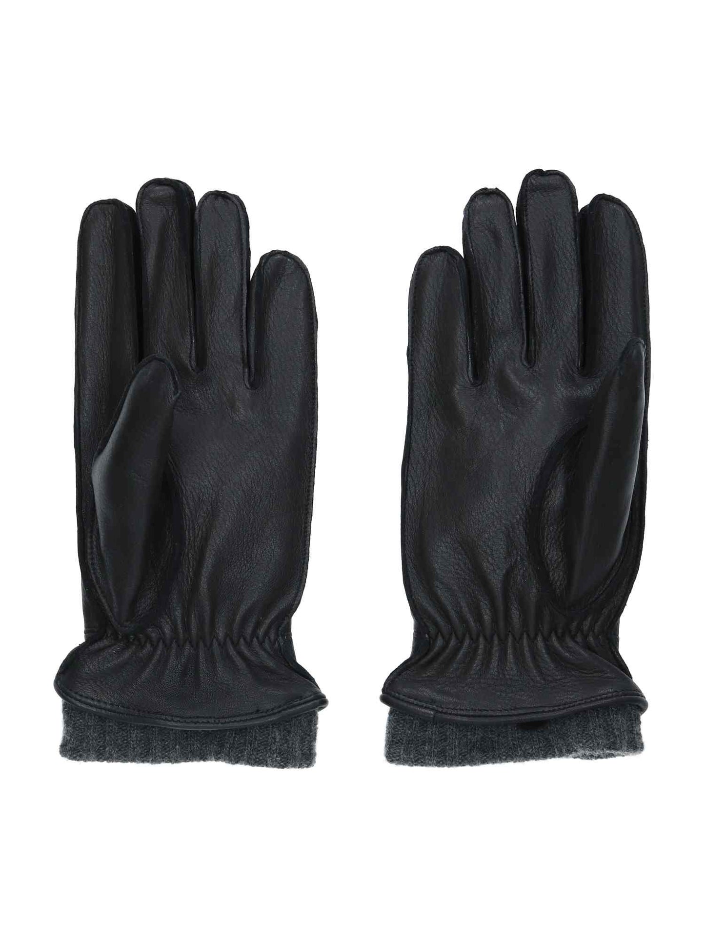 Gloves Deer / Cashmere schwarz