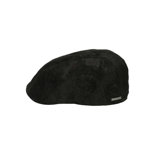 Ivy Cap Pigskin schwarz