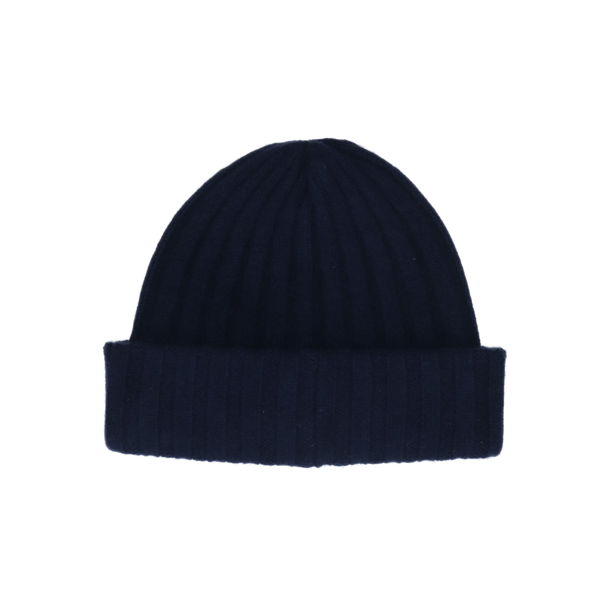 Beanie Cashmere navy blau