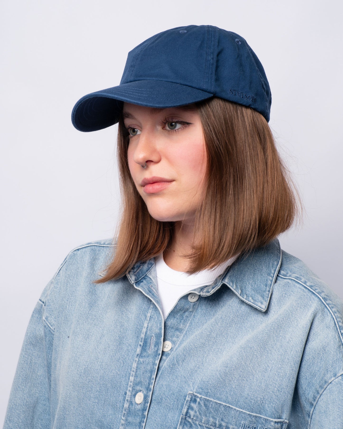 Baseball Cap Cotton dunkelblau