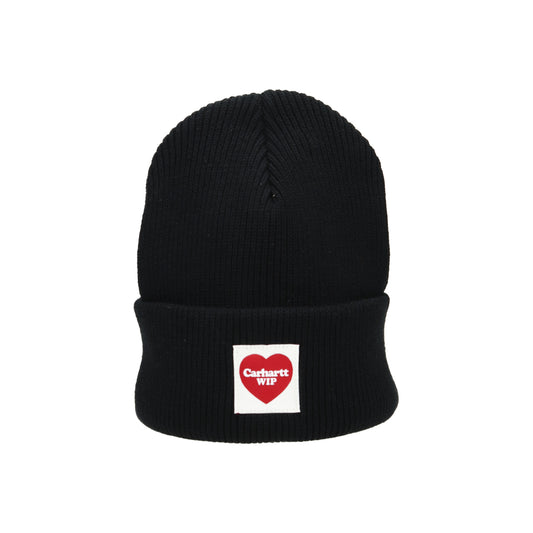 Heart Beanie black