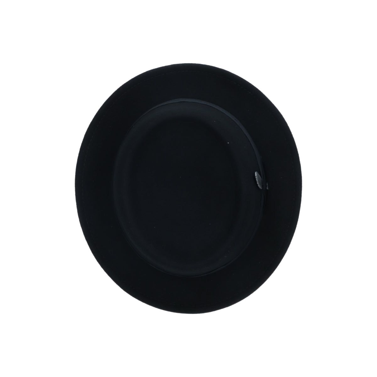 Pork Pie Woolfelt schwarz grau