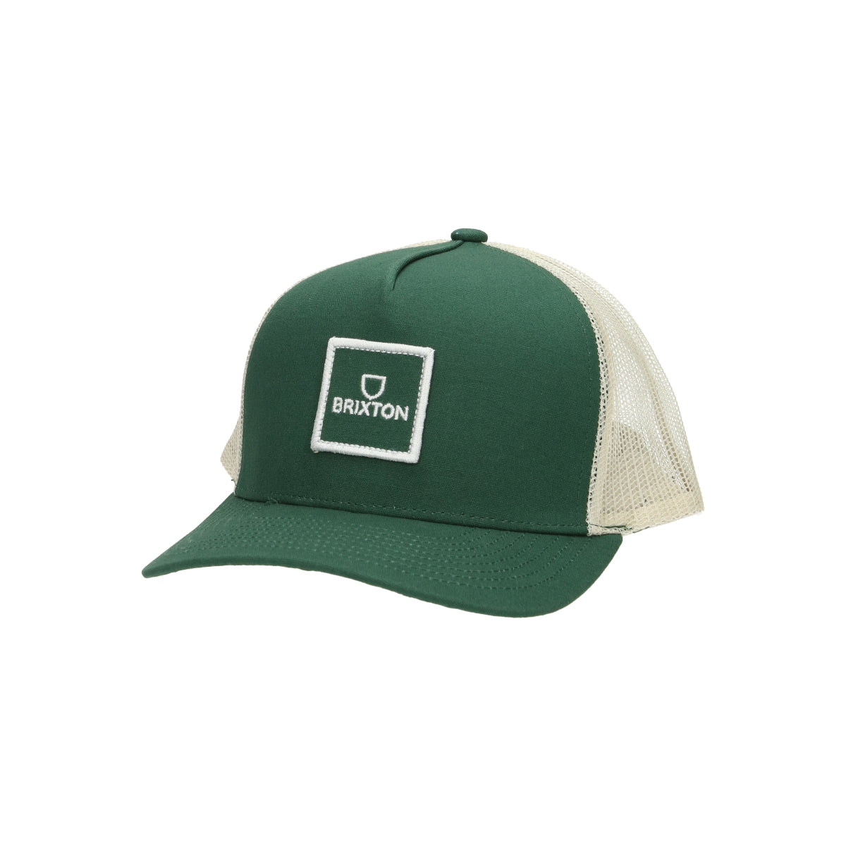 Alpha Block X C MP Mesh Cap dk for/owht grün