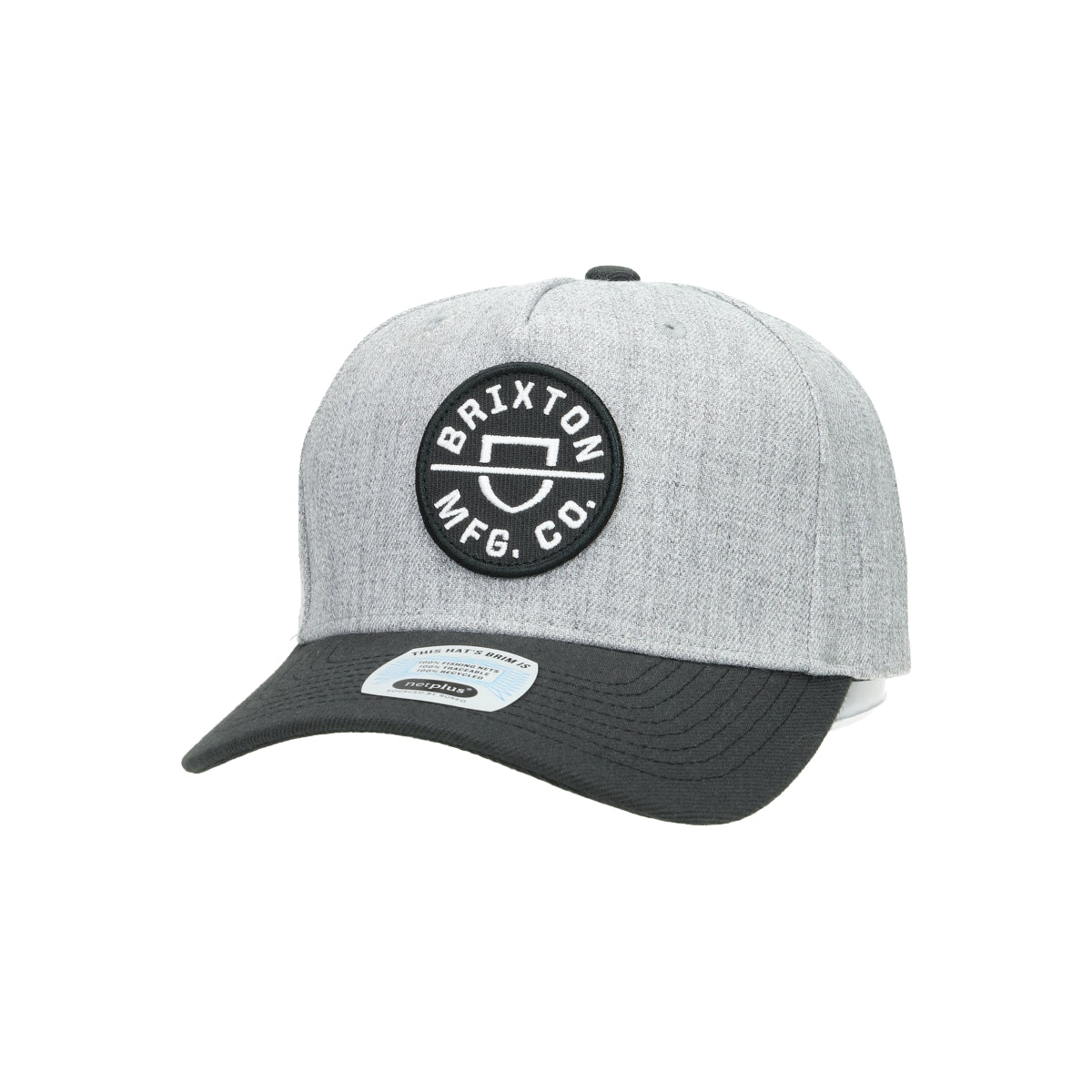 Crest C MP Snapback heather grey/black grau schwarz