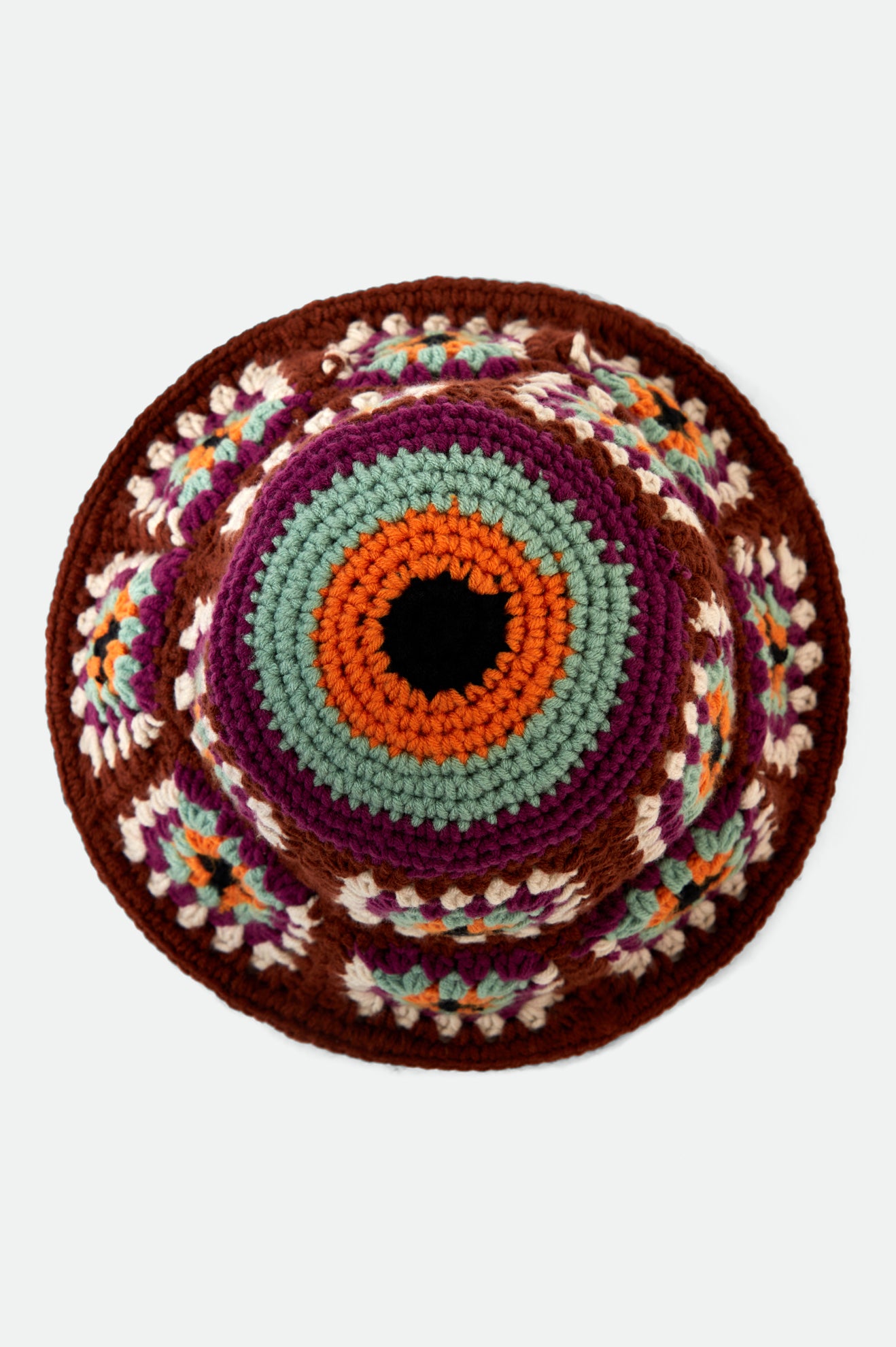 CROCHET KNIT BUCKET HAT mxclr