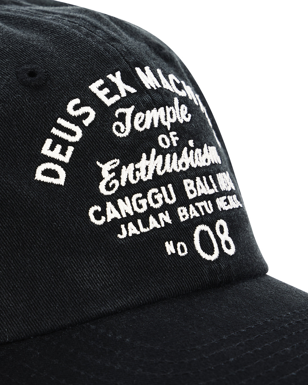 Canggu Sign Cap blk