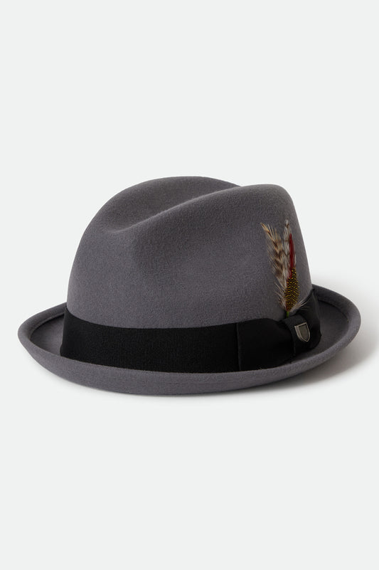 Gain Fedora grey/washed black