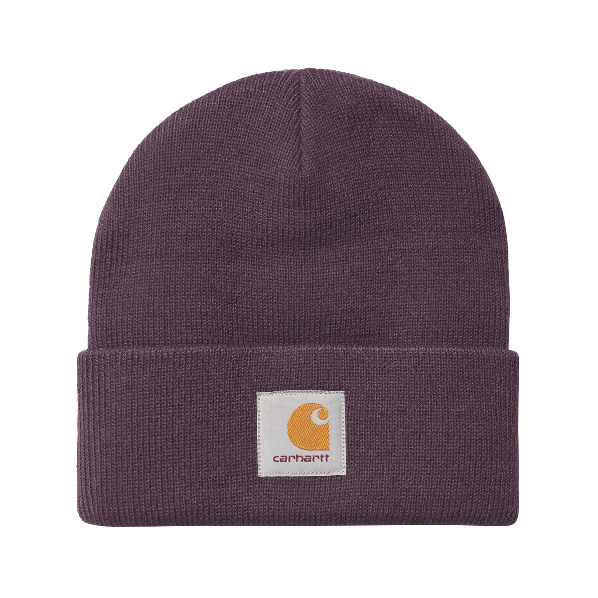 Short Watch Hat cozy purple