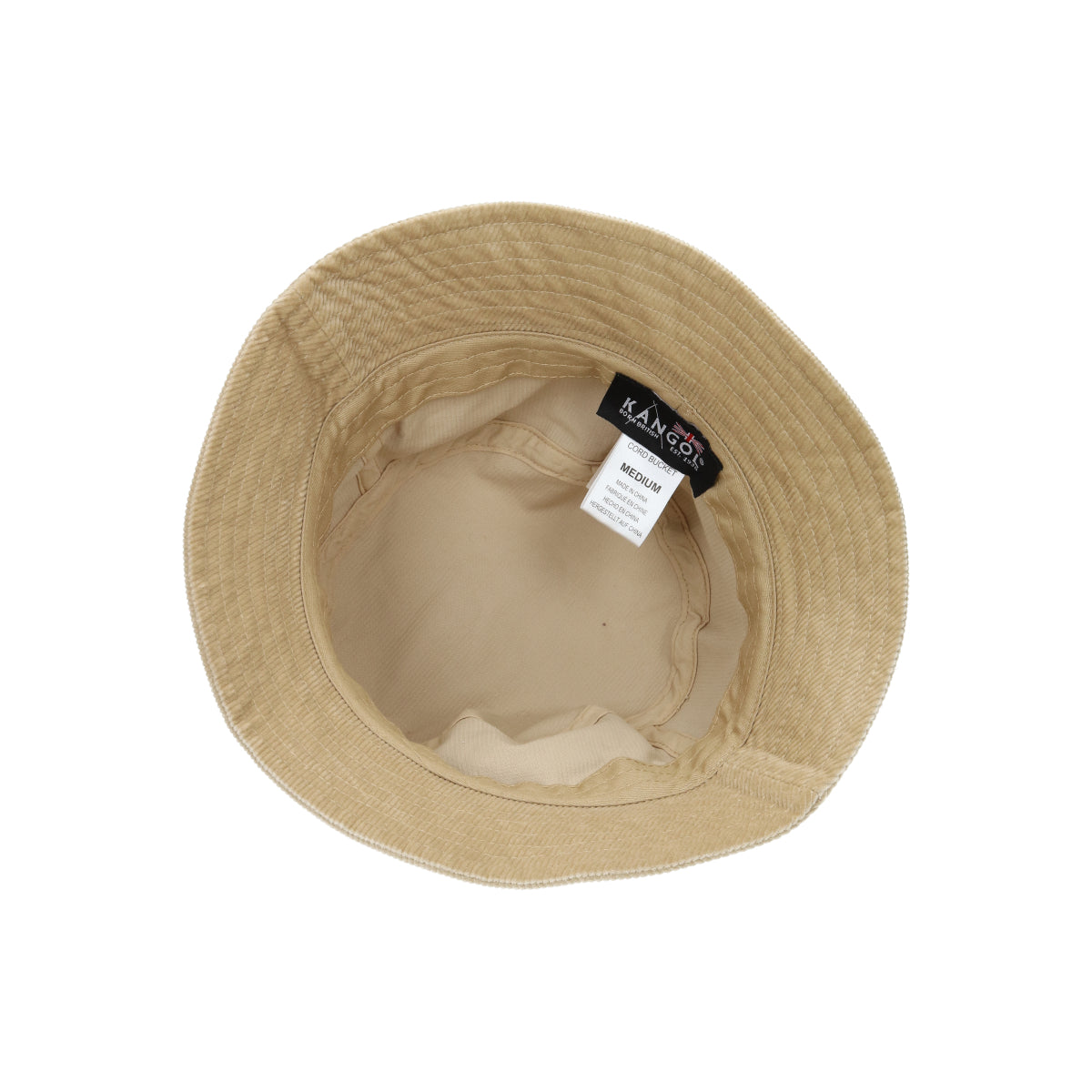 Cord Bucket beige dunkel