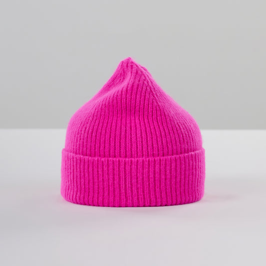 Beanie poppy pink
