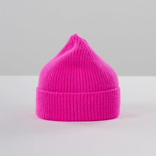 Beanie poppy pink
