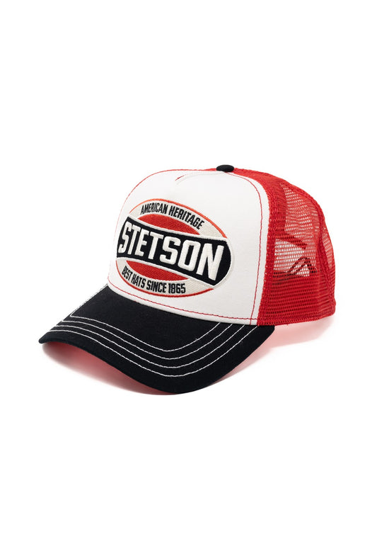 Trucker Cap American Heritage black red white