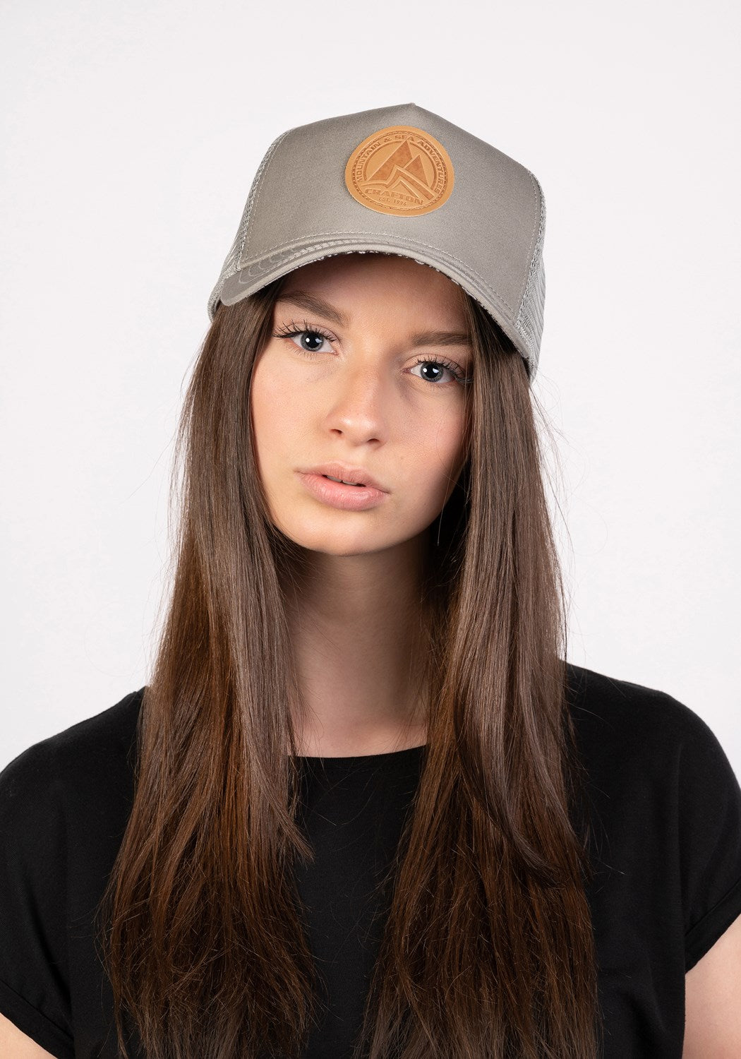 CRCLASSIC LOGO Trucker Cap lt.gray