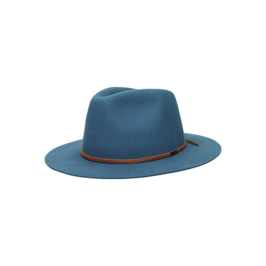 Wesley Fedora indie teal blue