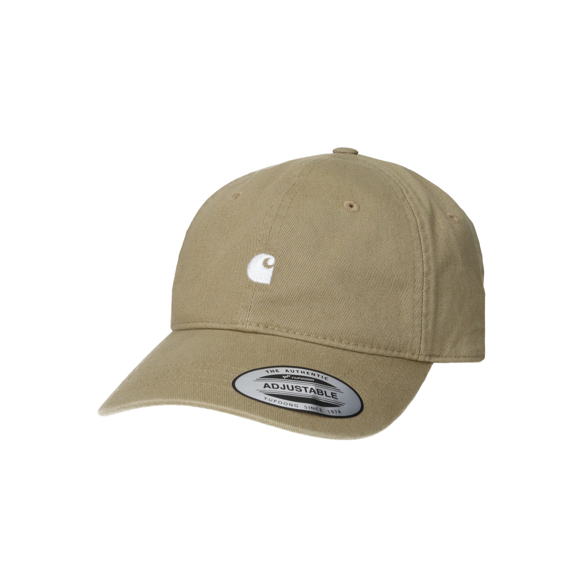 Madison Logo Cap leather / white /---