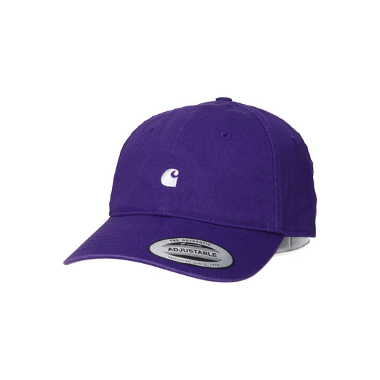 Madison Logo Cap huckleberry / white /---