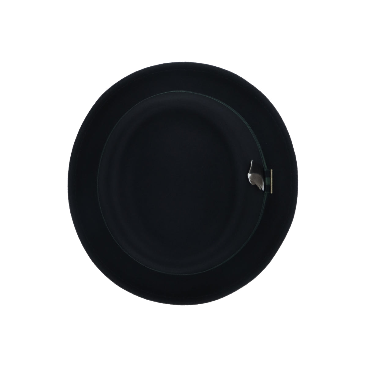Pork Pie Woolfelt black dark