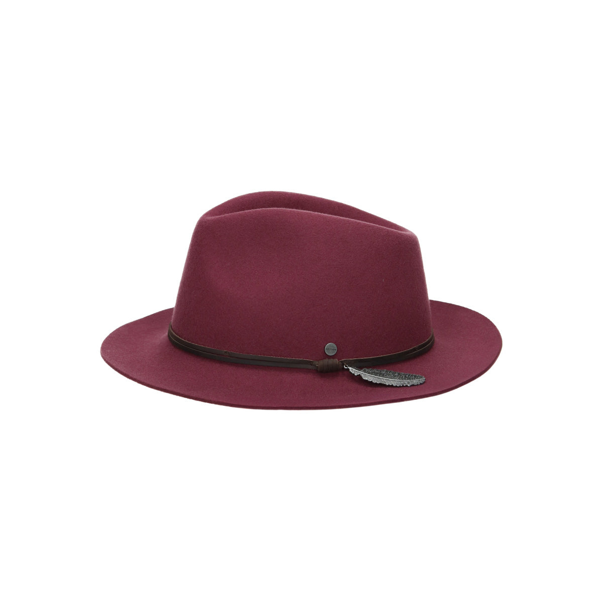 Fedora Woolfelt red orange